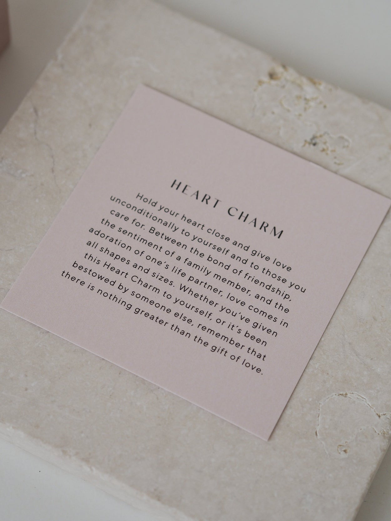 HEART CHARM (18K GOLD VERMEIL) - IMAGE 4