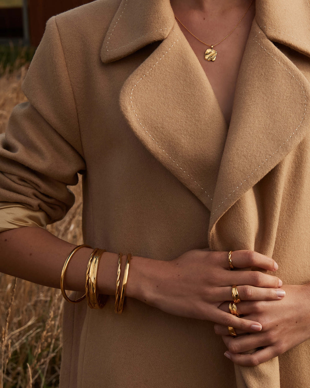 WAVE RING (18K GOLD VERMEIL)