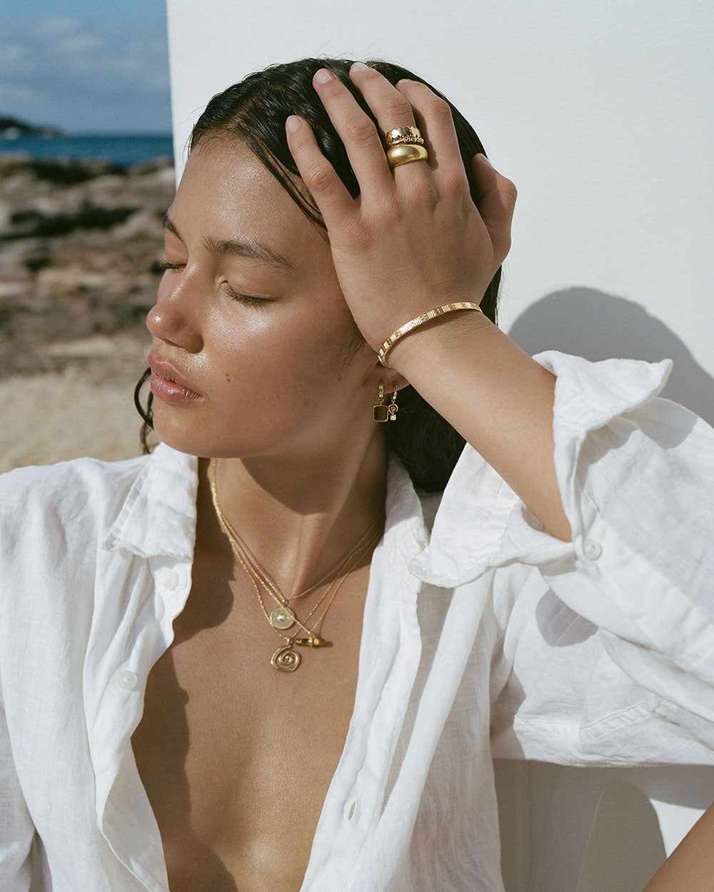 SWEET ESCAPE NECKLACE (18K GOLD PLATED)