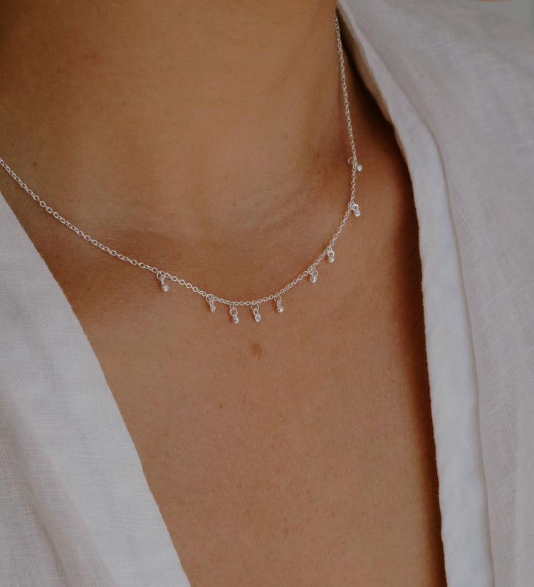 SEA MIST NECKLACE (STERLING SILVER) - IMAGE 2