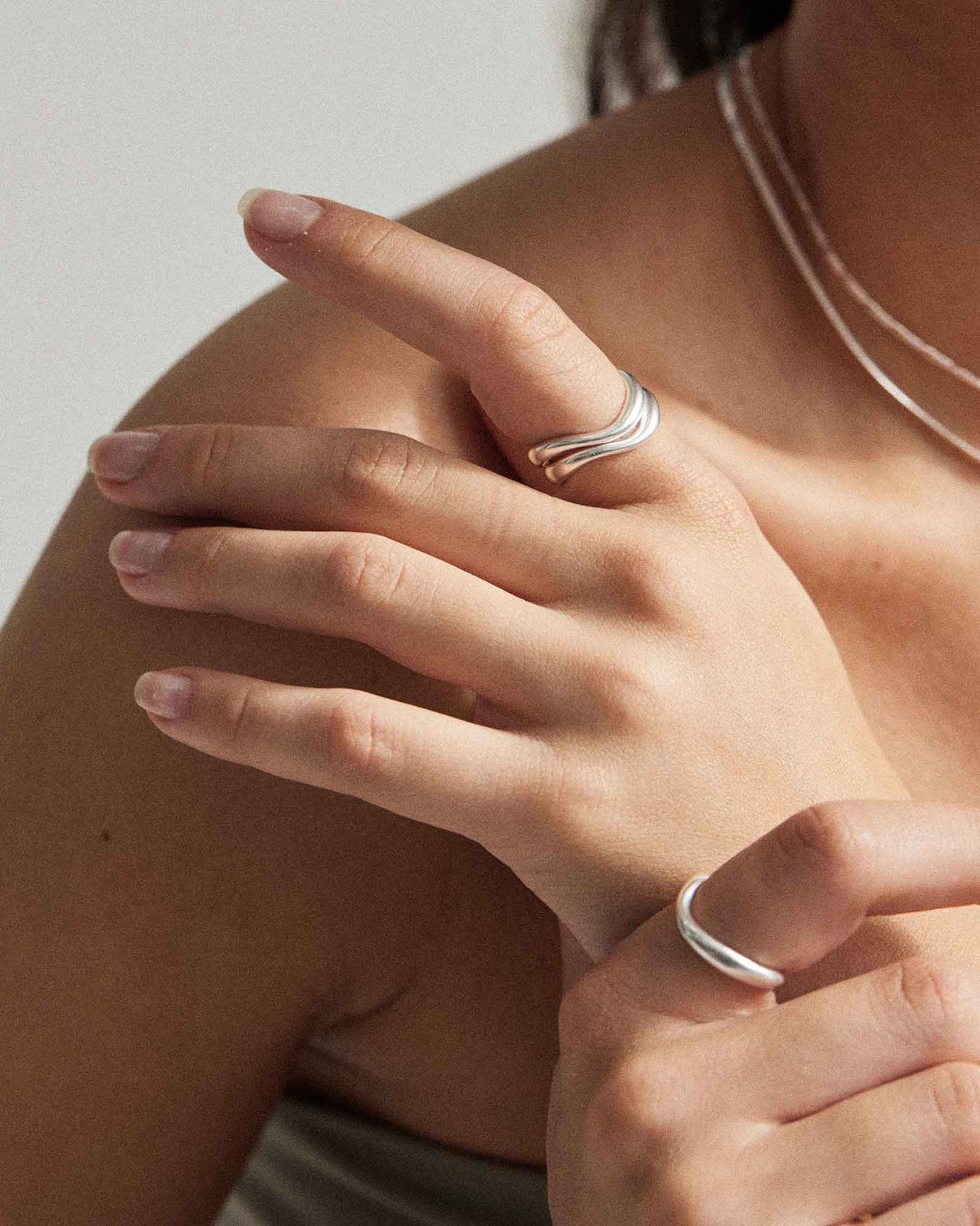 ECHO RING (STERLING SILVER)