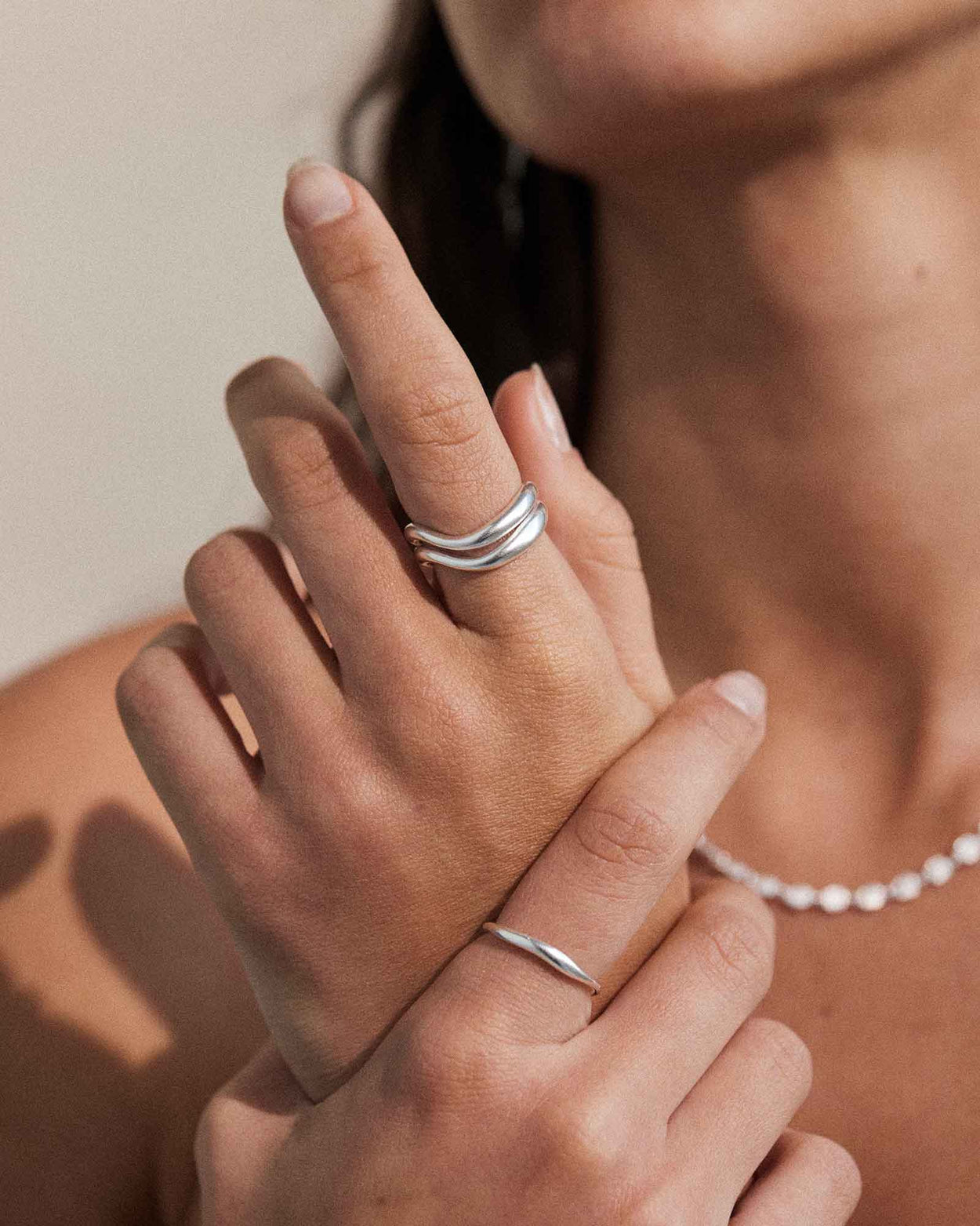 ECHO RING (STERLING SILVER)