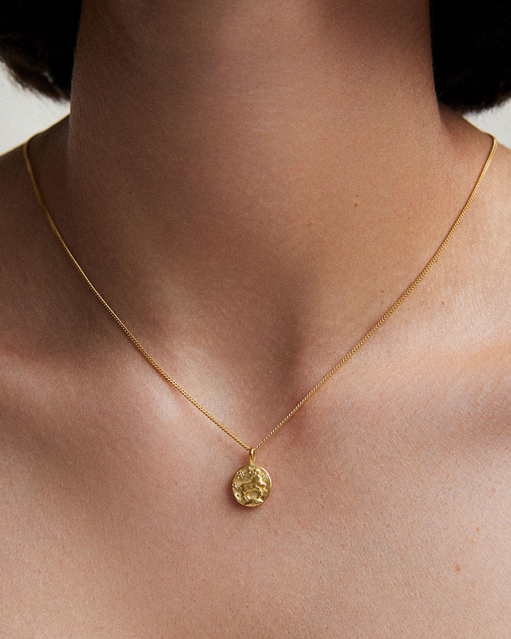 ARIES PETITE ZODIAC (18K GOLD VERMEIL)