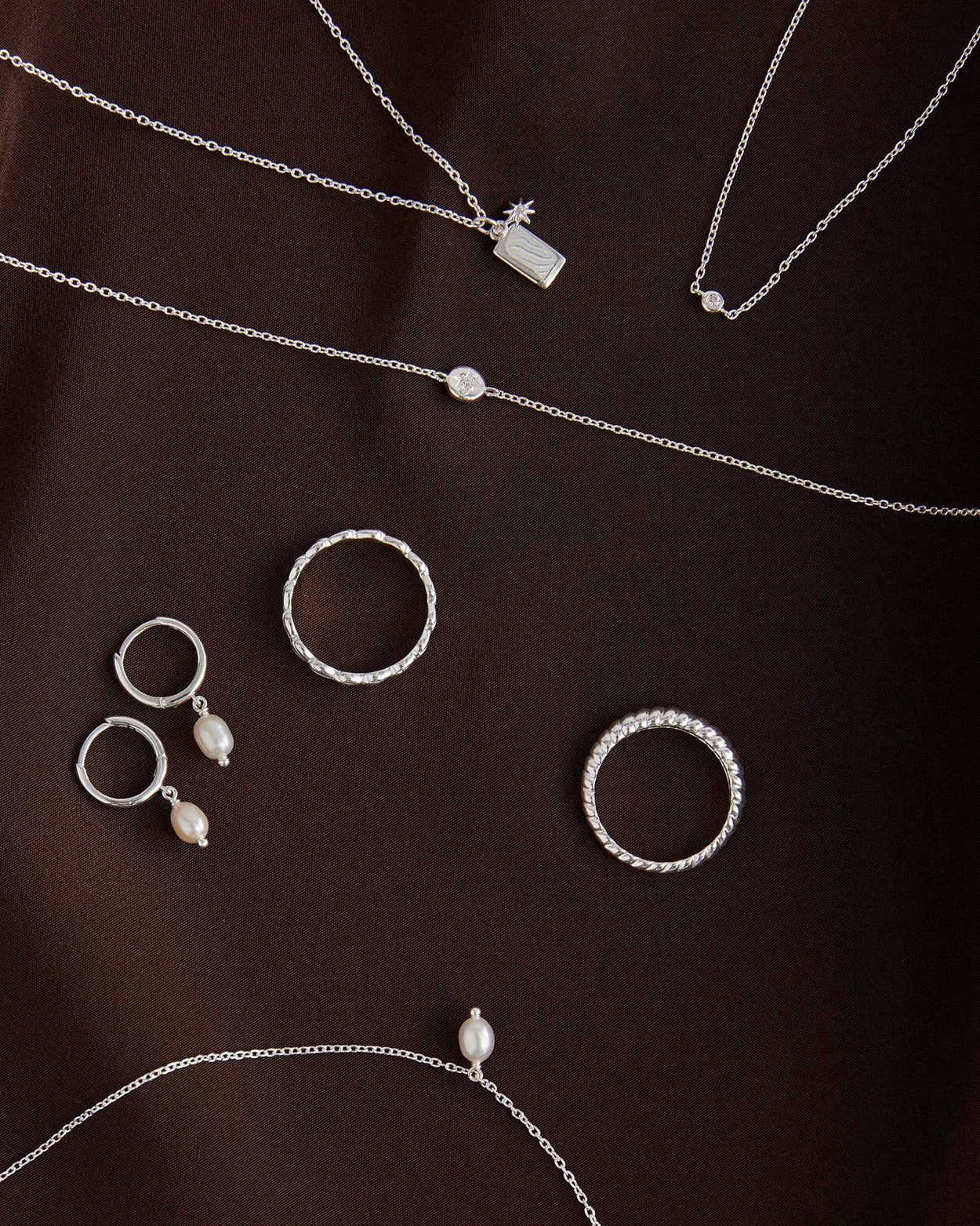 GUIDING STAR NECKLACE (STERLING SILVER) IMAGE 4