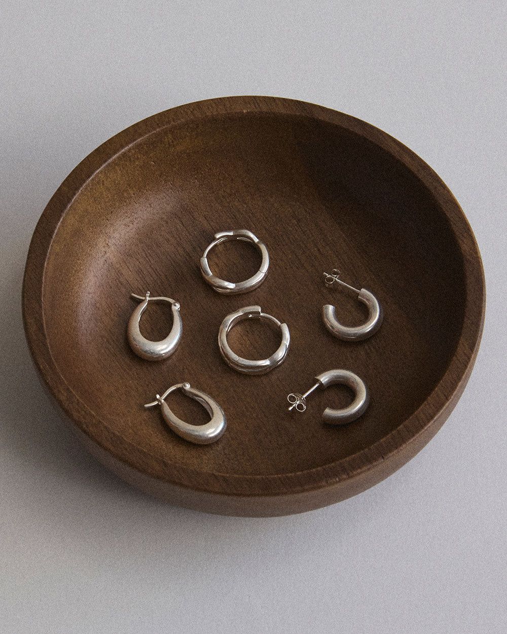 IDLE HOOPS (STERLING SILVER)