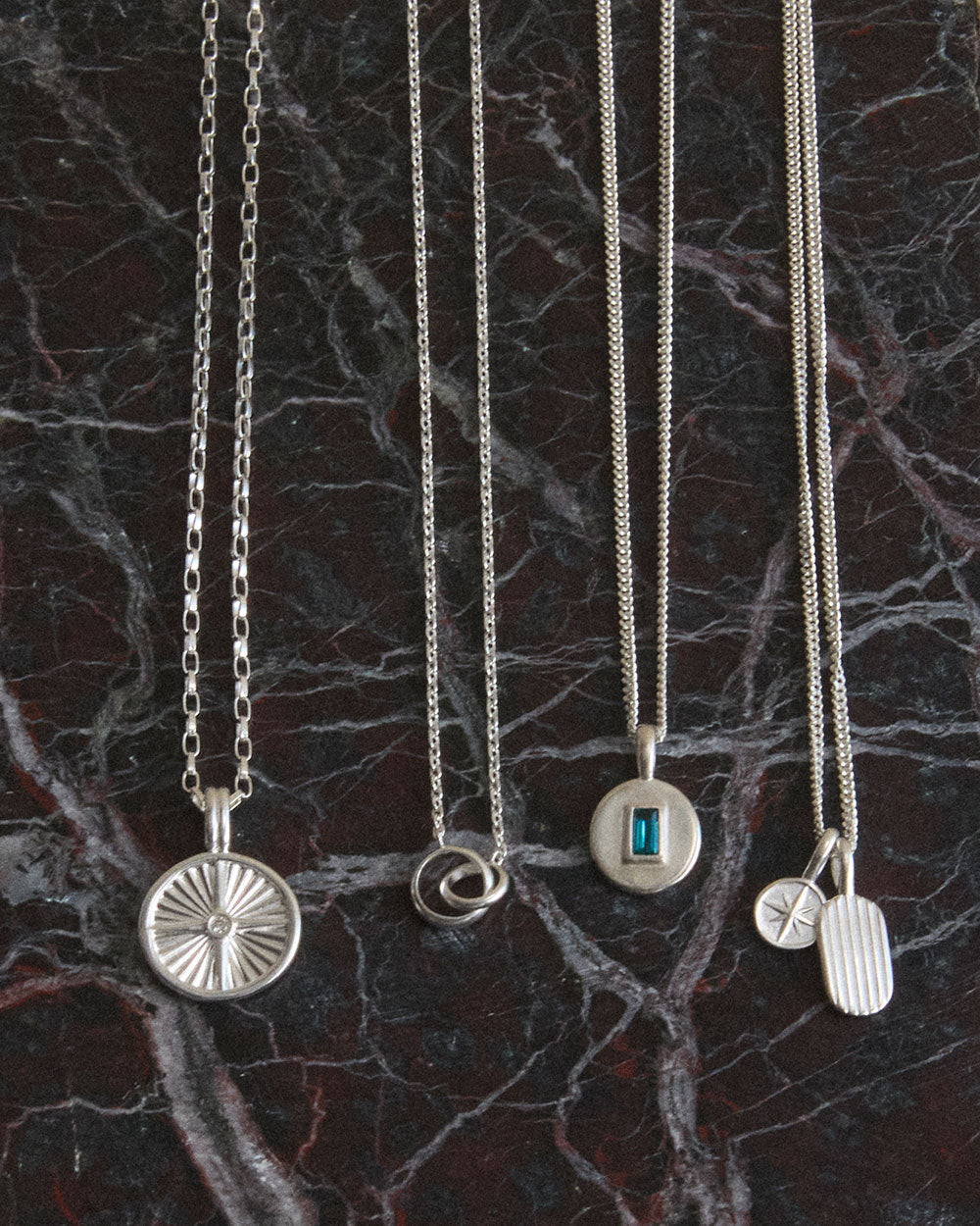 WANDER COIN NECKLACE (STERLING SILVER)