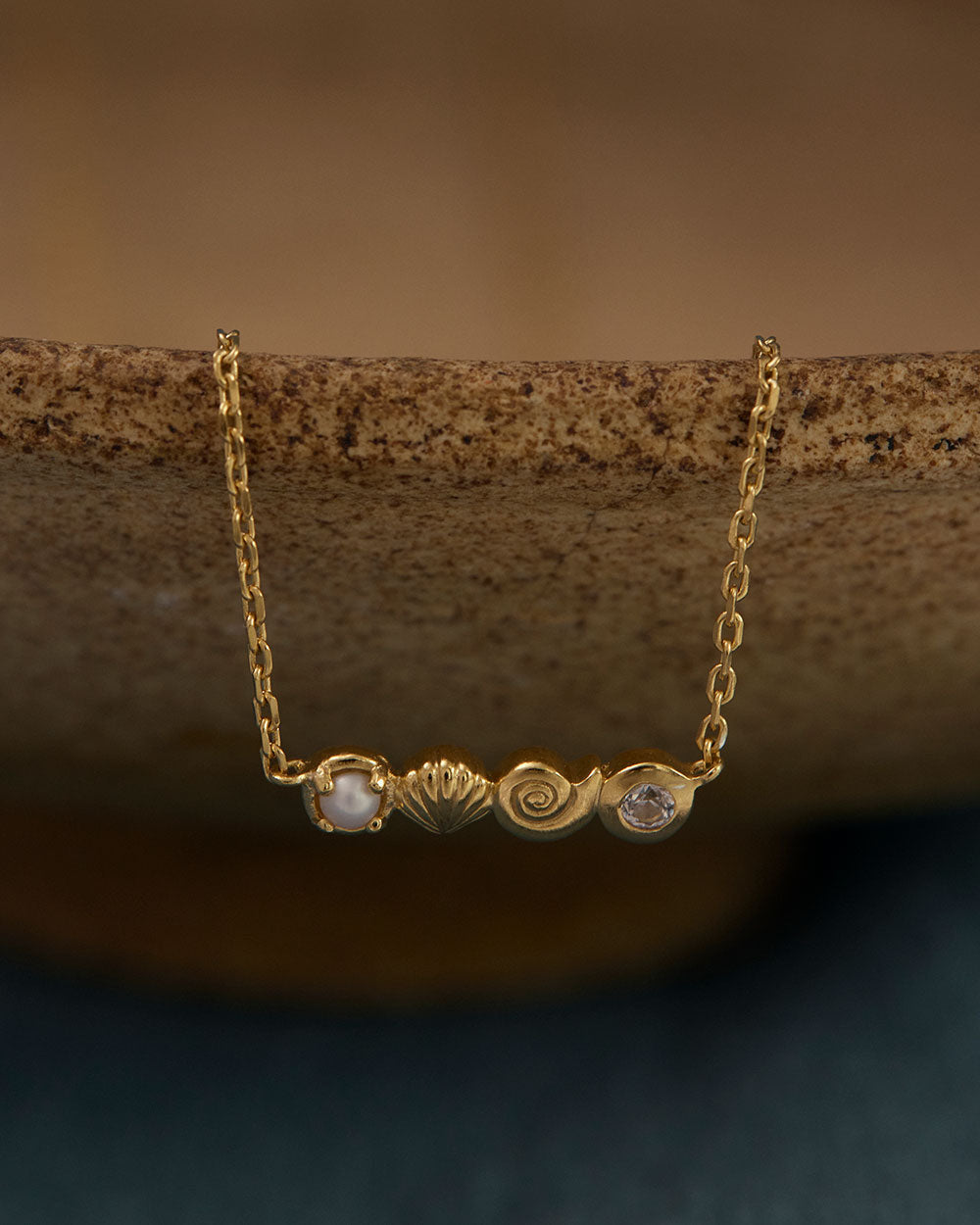 SHORESIDE NECKLACE (18K GOLD VERMEIL)