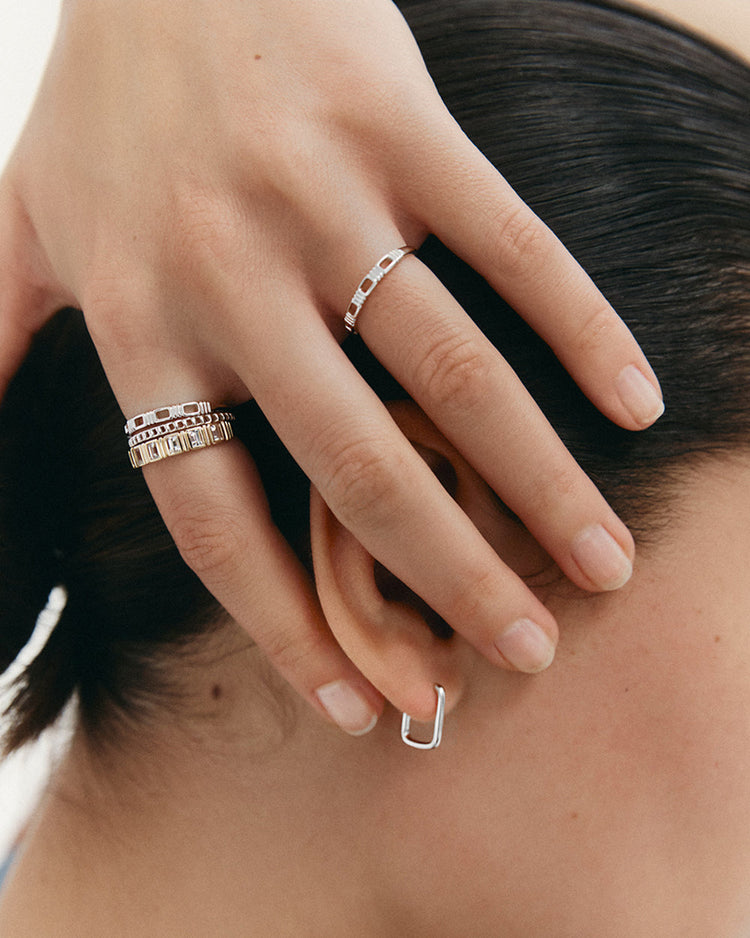 ELEMENTAL CHAIN RING (STERLING SILVER) IMAGE 2