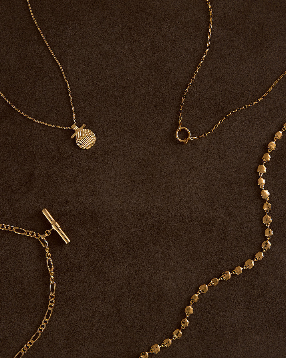 RISE COIN NECKLACE (18K GOLD VERMEIL)