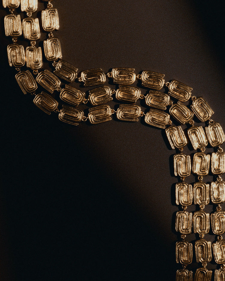 MONDO NECKLACE (18K GOLD PLATED) IMAGE 2