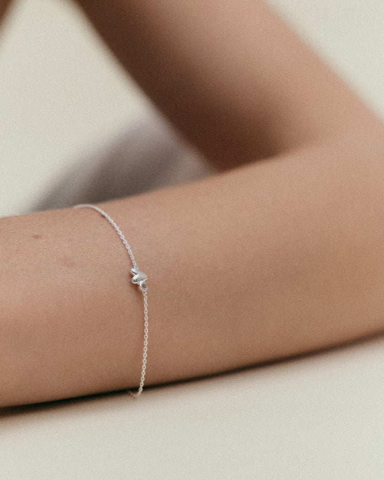 ABODE HEART BRACELET (STERLING SILVER)