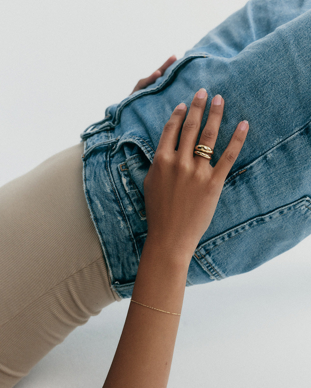 RITUAL DOME RING (18K GOLD PLATED)