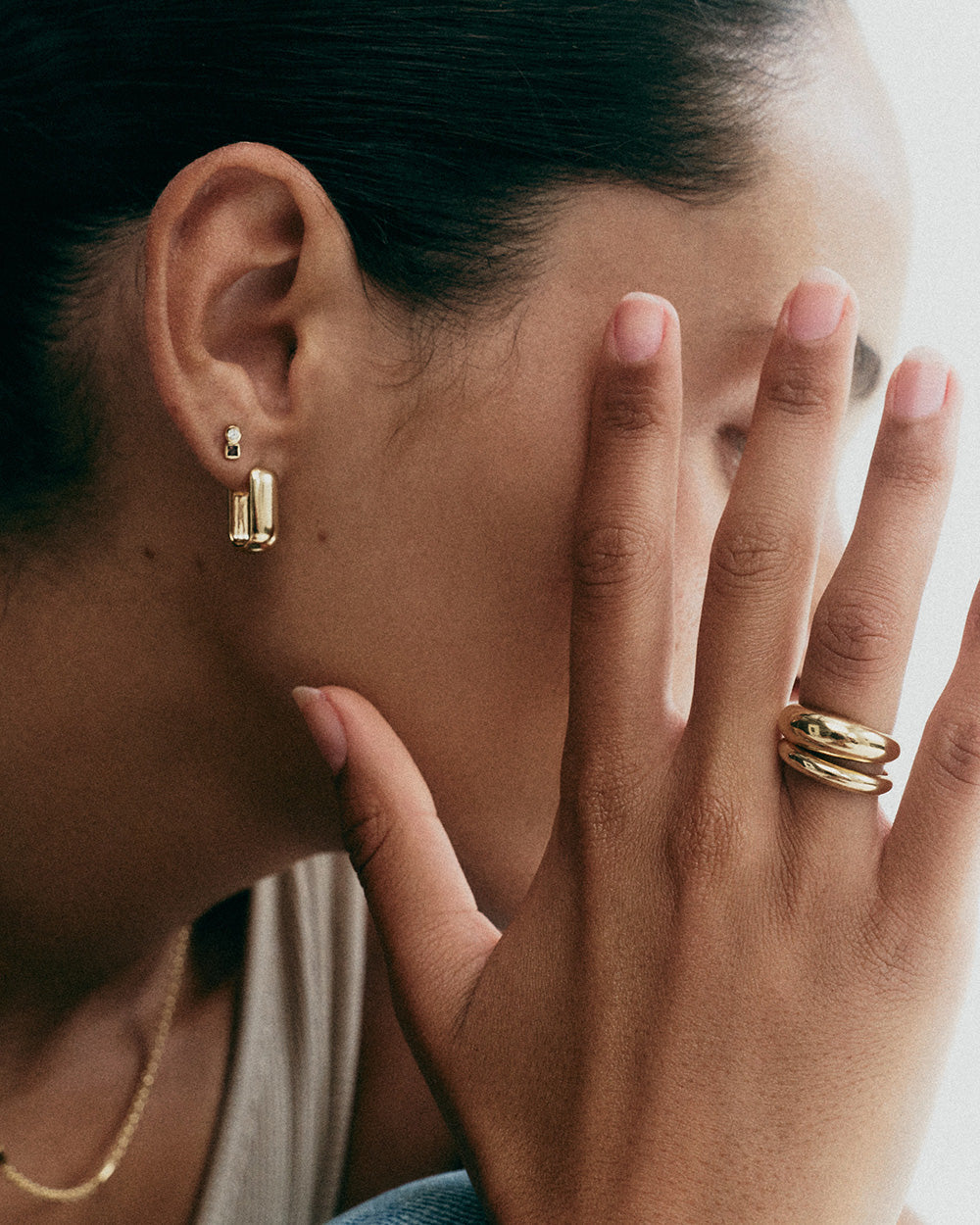 RITUAL RING (18K GOLD PLATED)