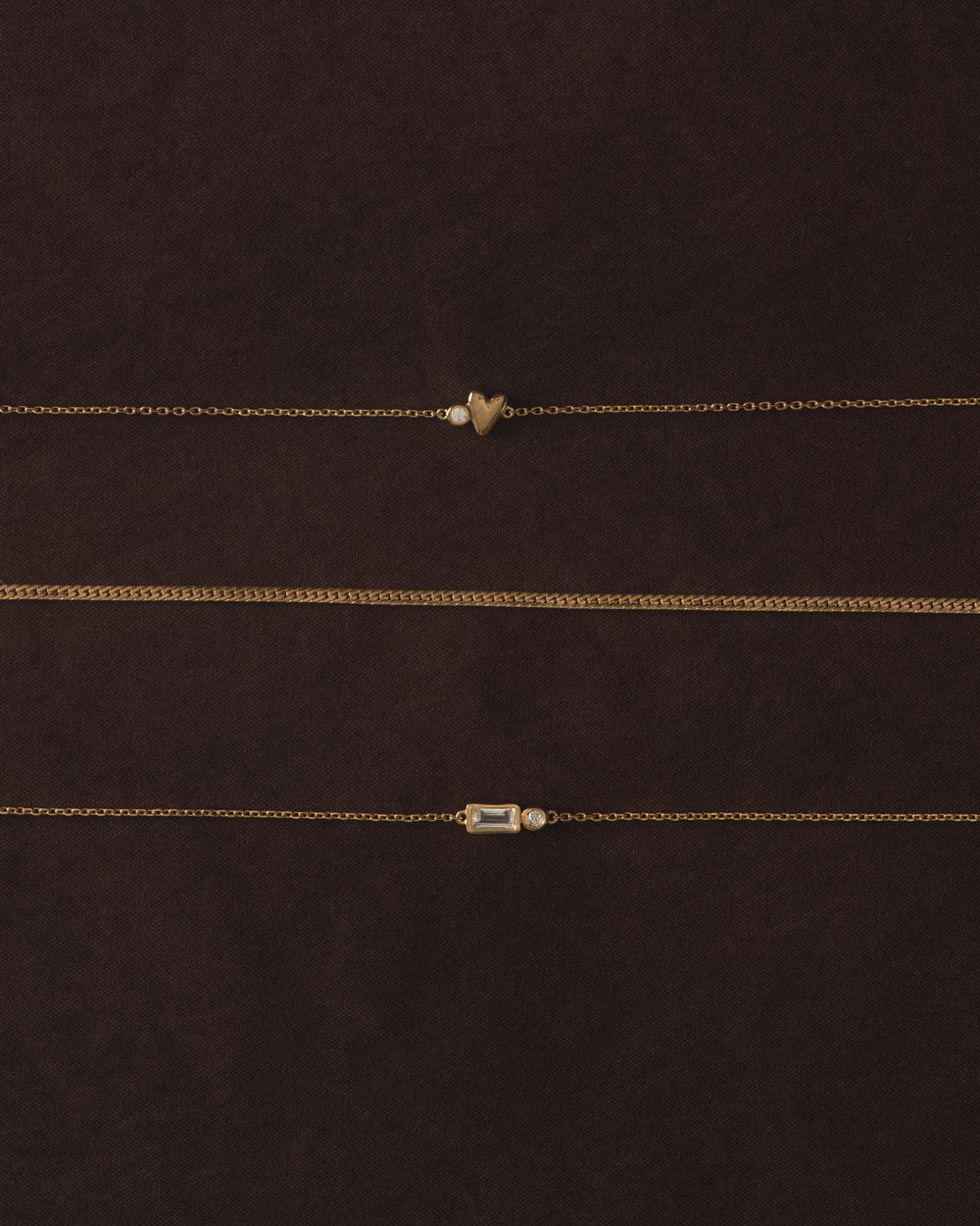 VANTAGE TOPAZ NECKLACE (18K GOLD VERMEIL)