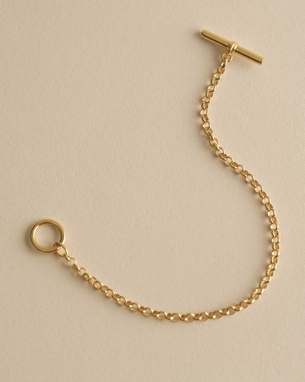 EVOLVE T-BAR BRACELET (18K GOLD PLATED)
