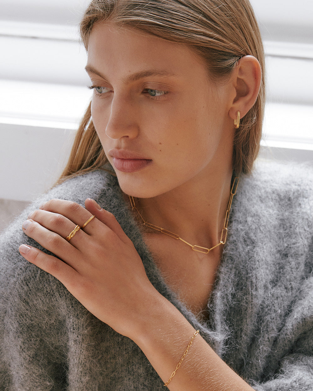 IDLE RING (18K GOLD VERMEIL) IMAGE 3