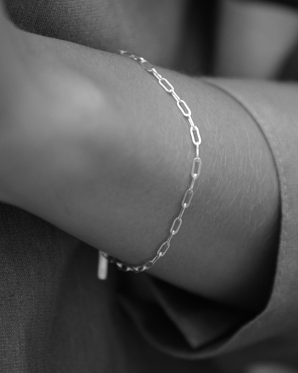 RUE CHAIN BRACELET (STERLING SILVER)