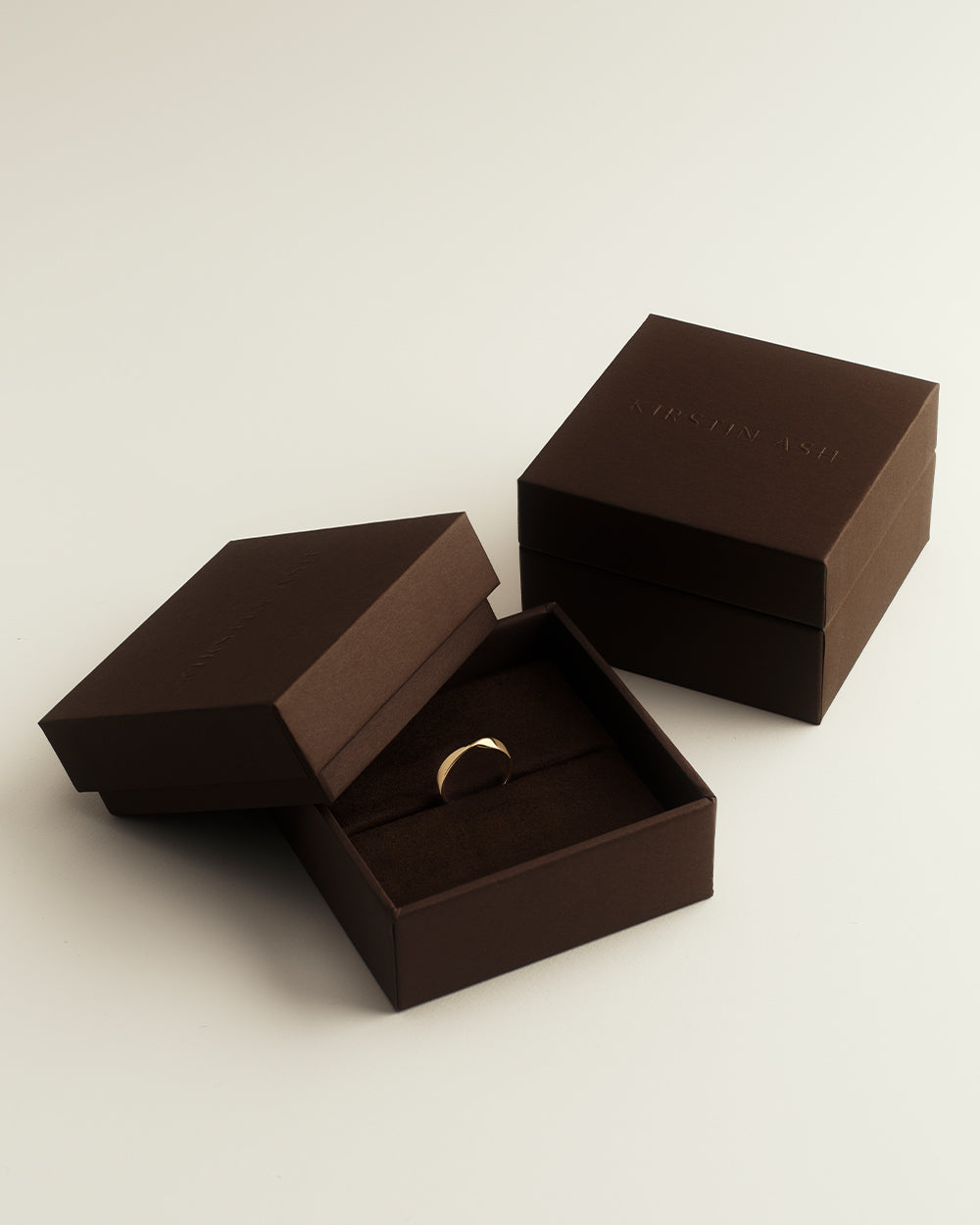 CONTOUR SLIM RING (18K GOLD VERMEIL)
