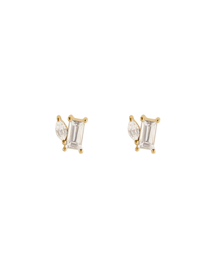 ALBA STUDS (9K GOLD)