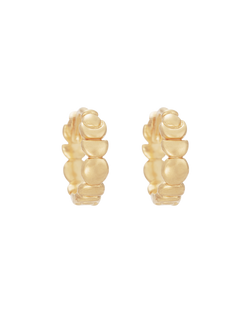 ALCHEMISE HOOPS (18K GOLD PLATED) IMAGE 1