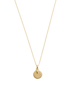 ALIGNMENT ENGRAVABLE NECKLACE (18K GOLD VERMEIL)
