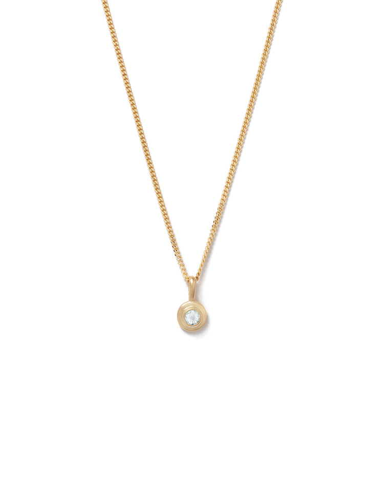 BIRTHSTONE NECKLACE (18K GOLD VERMEIL) IMAGE 9