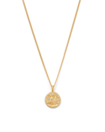 AQUARIUS PETITE ZODIAC NECKLACE (18K GOLD VERMEIL)