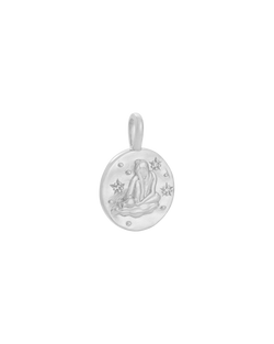 AQUARIUS PETITE ZODIAC (STERLING SILVER) IMAGE 1