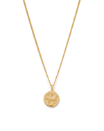 ARIES PETITE ZODIAC NECKLACE (18K GOLD VERMEIL)