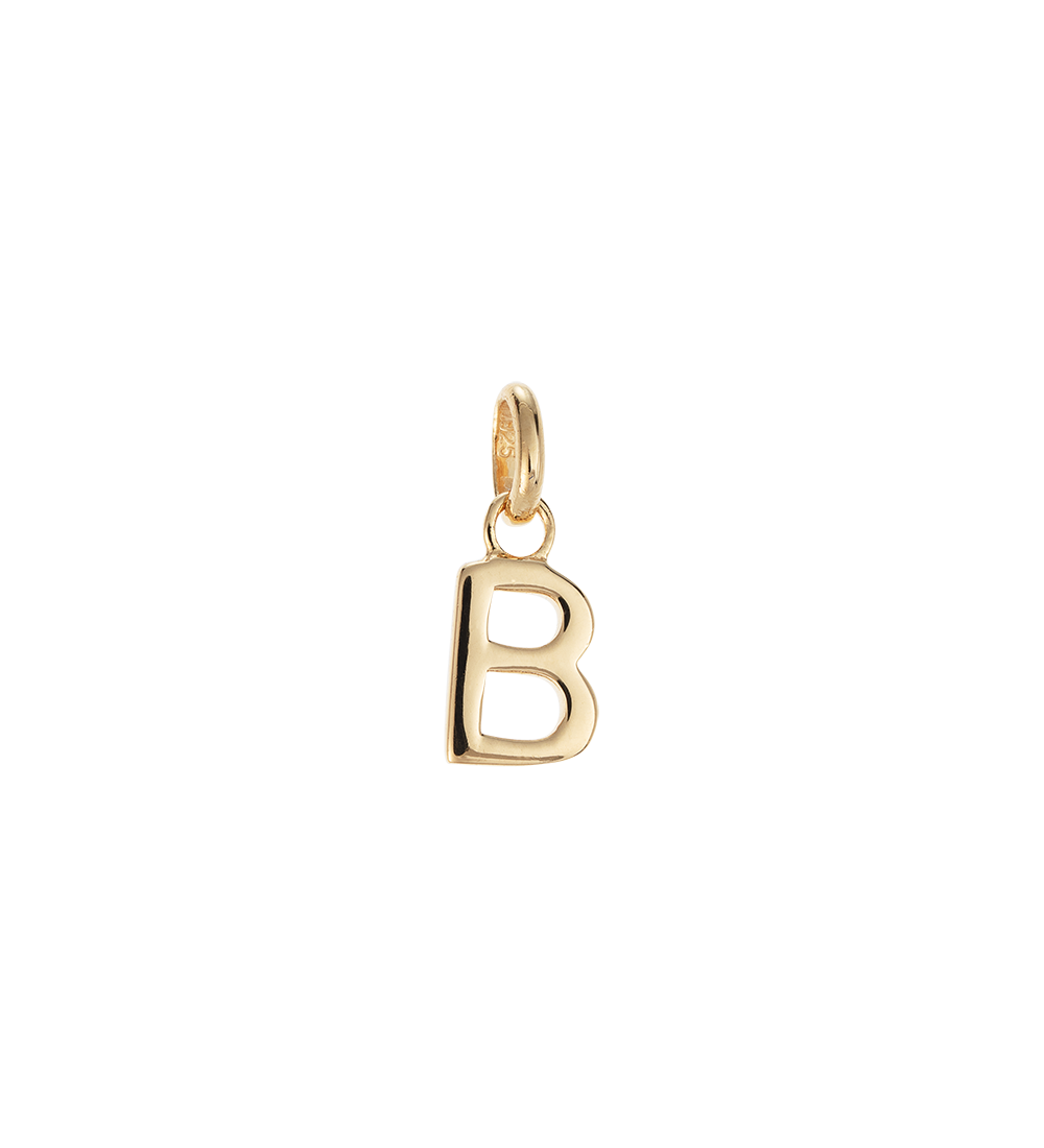 OUTLINE INITIAL A-Z (18K GOLD VERMEIL) IMAGE 9