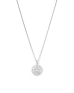 CAPRICORN PETITE ZODIAC NECKLACE (STERLING SILVER)