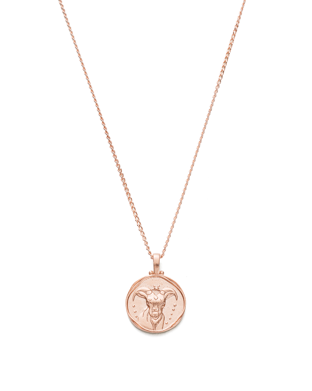 18k Rose Gold Plated 20mm Diamond Cut St Christopher Pendant With Travelers  Prayer and Optional Chain