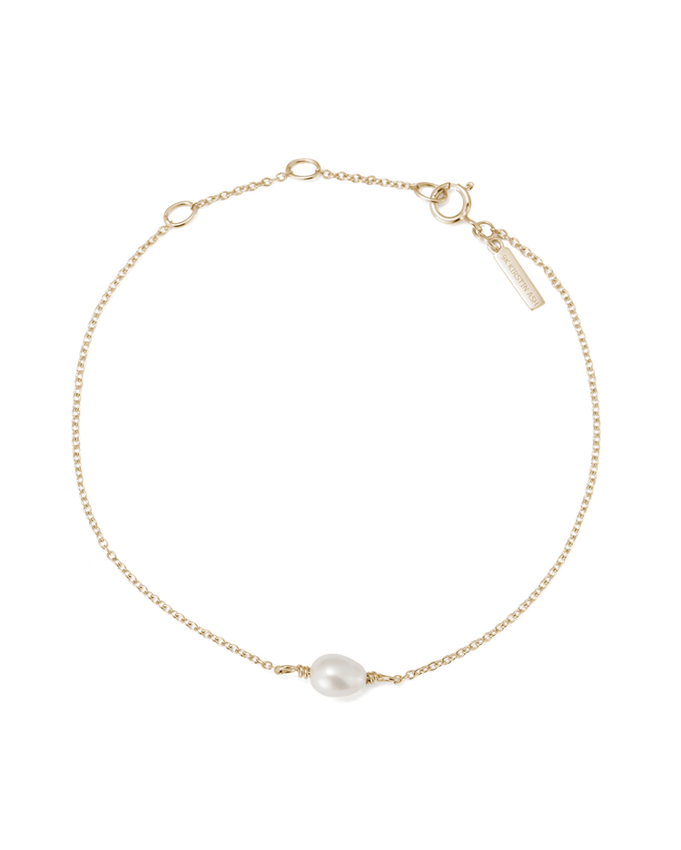 CLASSIC PEARL BRACELET (9K GOLD)