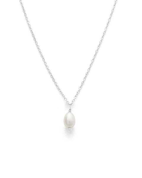 CLASSIC PEARL NECKLACE (STERLING SILVER) – KIRSTIN ASH (New Zealand)