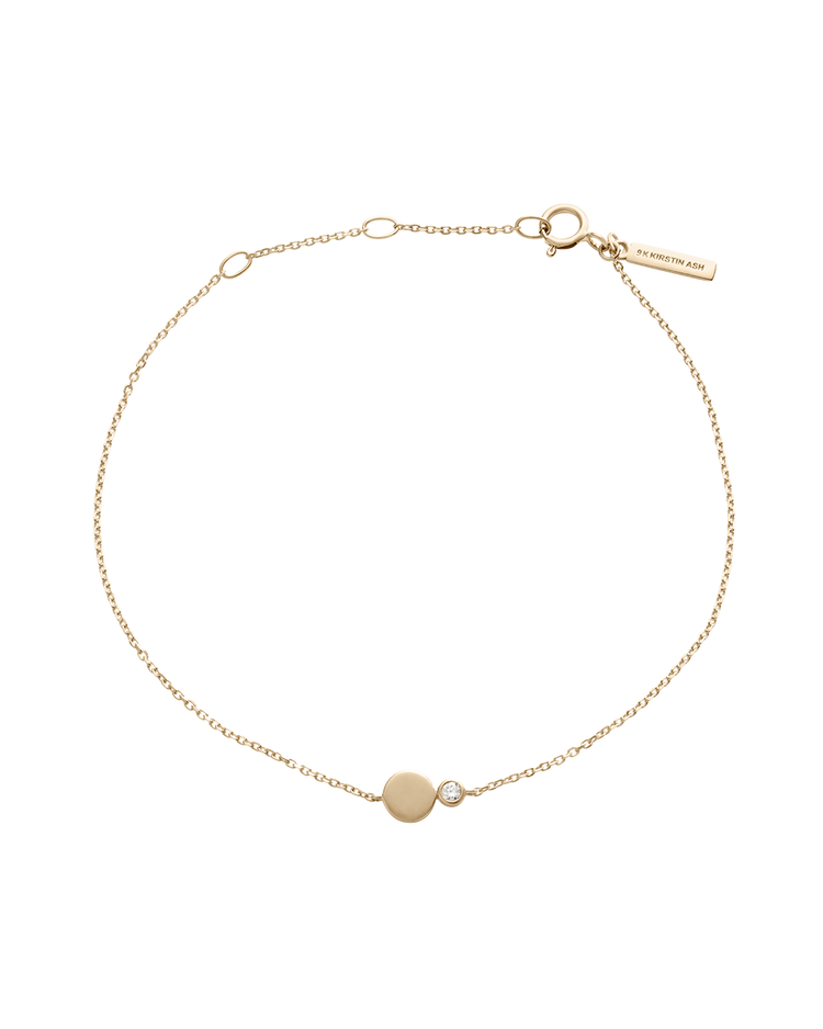 EVERLAST DIAMOND ENGRAVABLE BRACELET (9K GOLD)