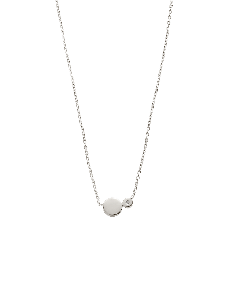 EVERLAST DIAMOND ENGRAVABLE NECKLACE (STERLING SILVER)
