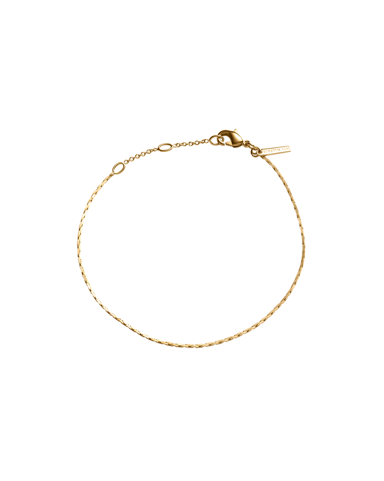 DUALITY CHAIN BRACELET (18K GOLD PLATED)