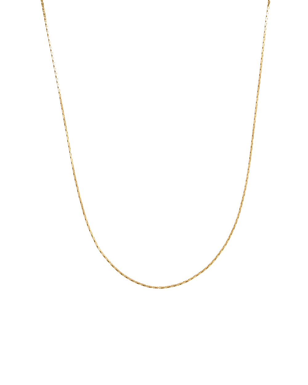DUALITY CHAIN NECKLACE (18K GOLD PLATED)