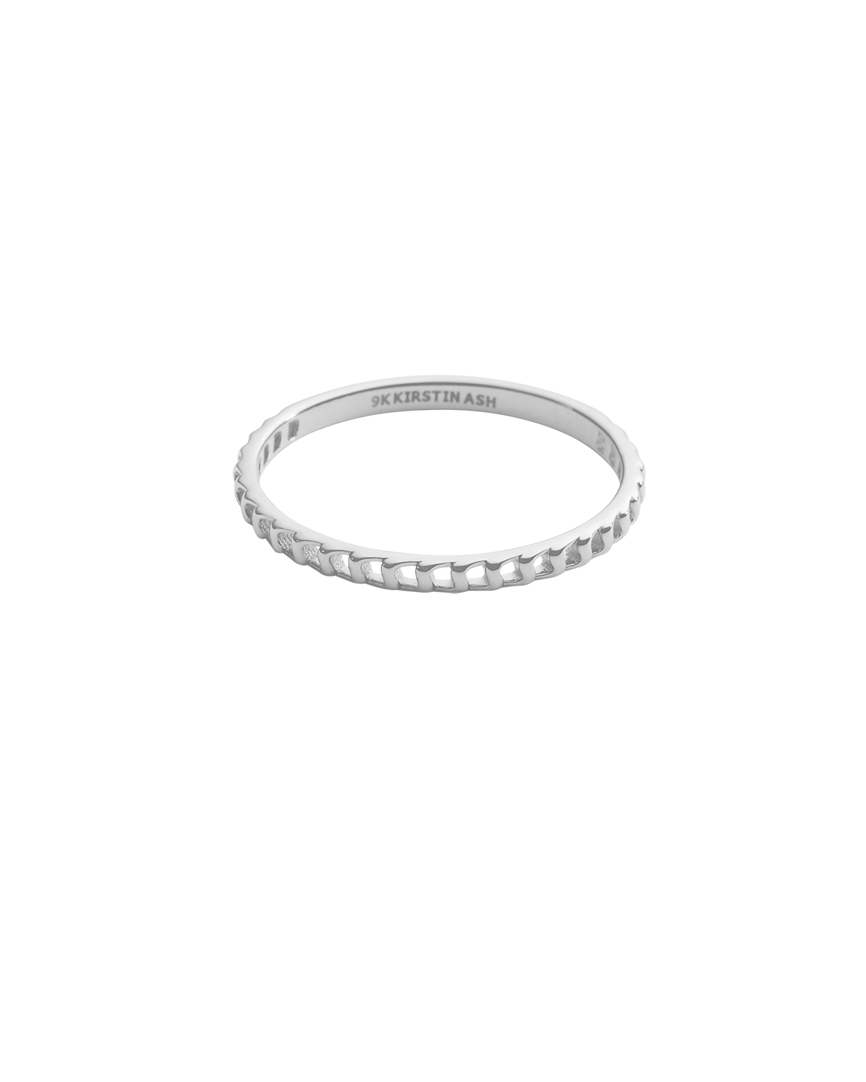 ELEMENTAL CHAIN RING (STERLING SILVER)