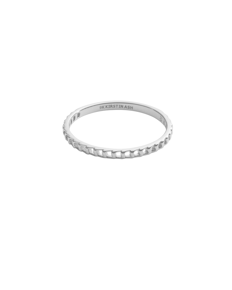 ELEMENTAL CHAIN RING (STERLING SILVER) IMAGE 1