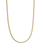 ELEMENTAL HERRINGBONE CHAIN (18K GOLD PLATED)