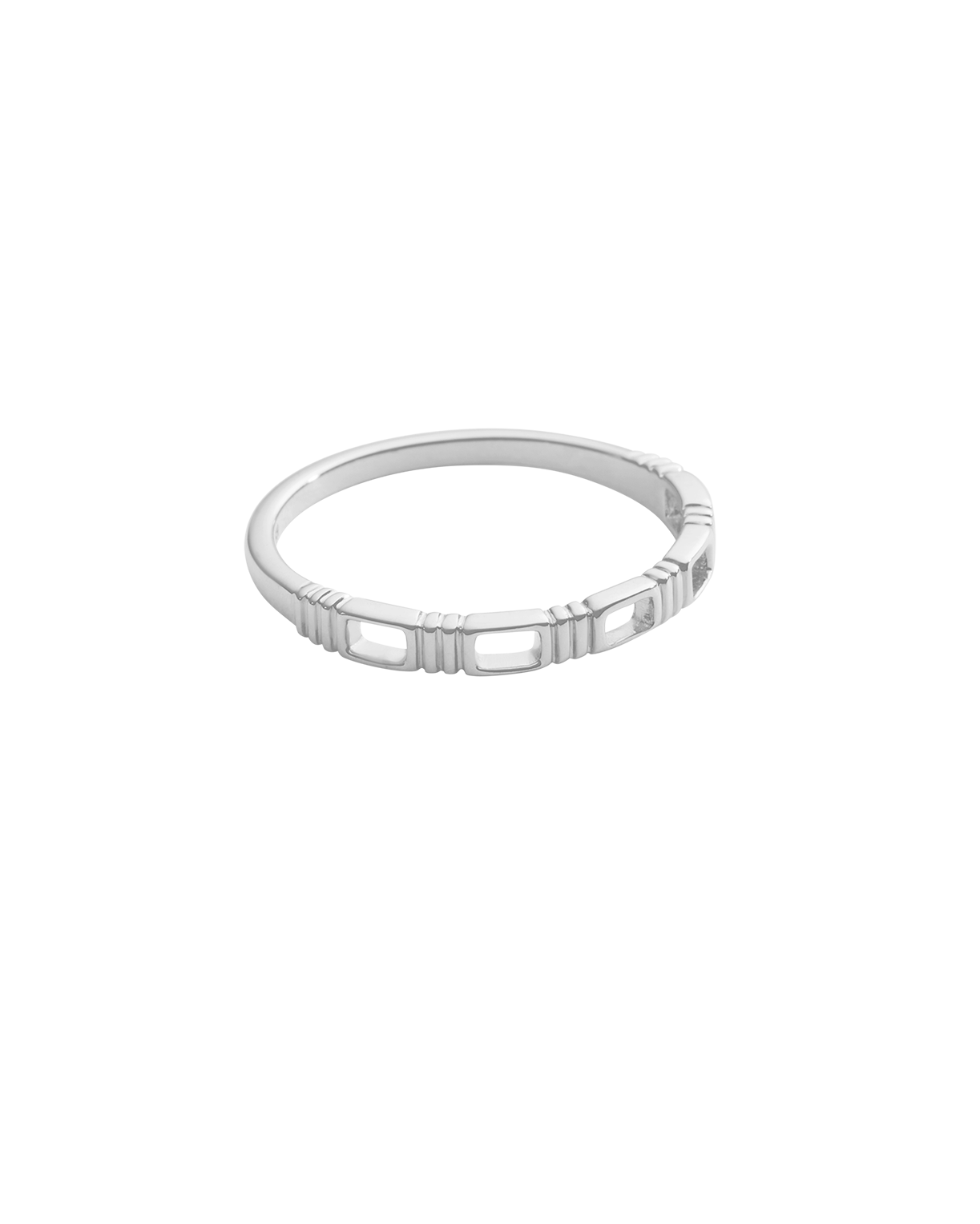 ELYSIUM CHAIN RING (STERLING SILVER)