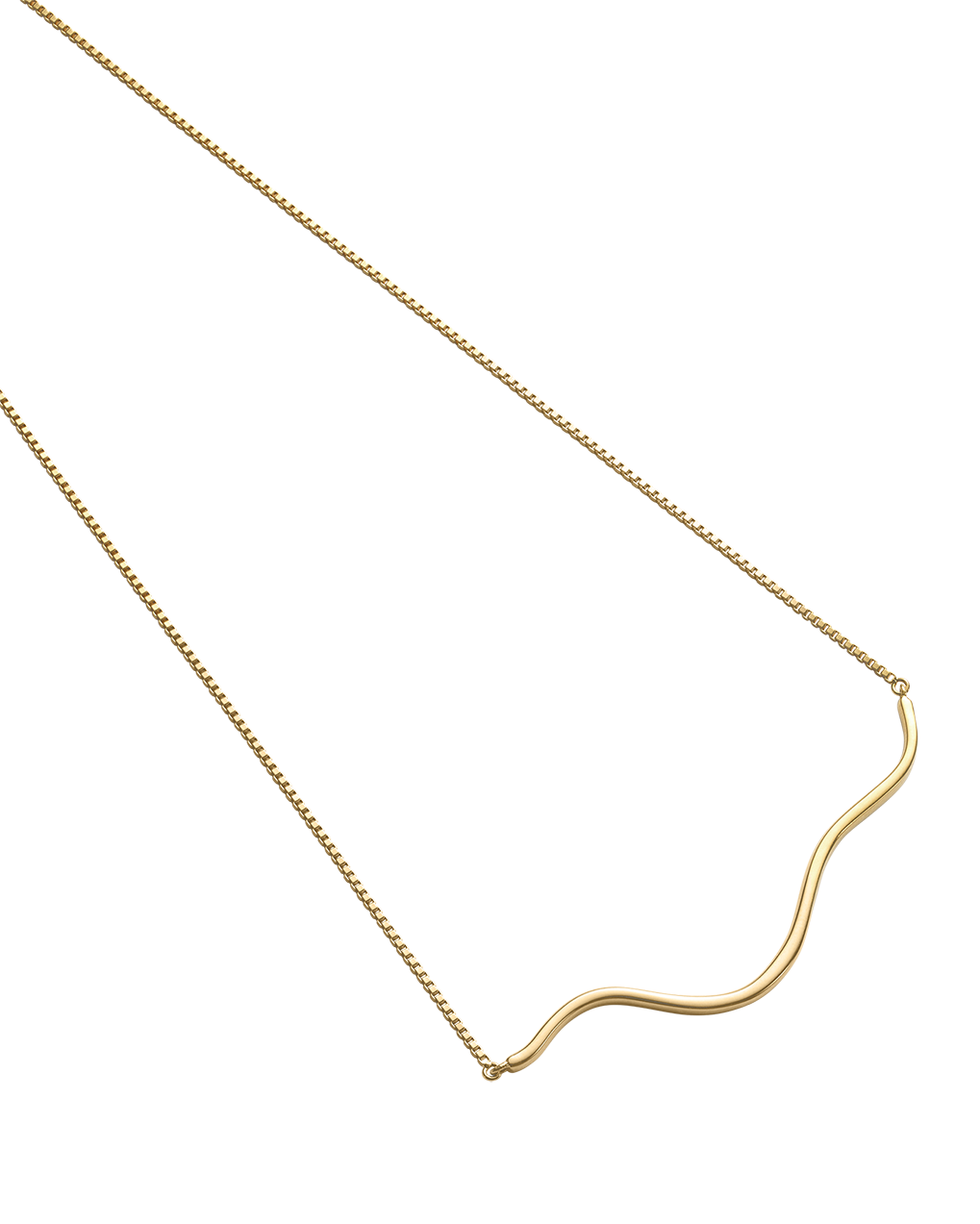 FLOAT NECKLACE (18K GOLD PLATED)