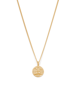 GEMINI PETITE ZODIAC NECKLACE (18K GOLD VERMEIL)