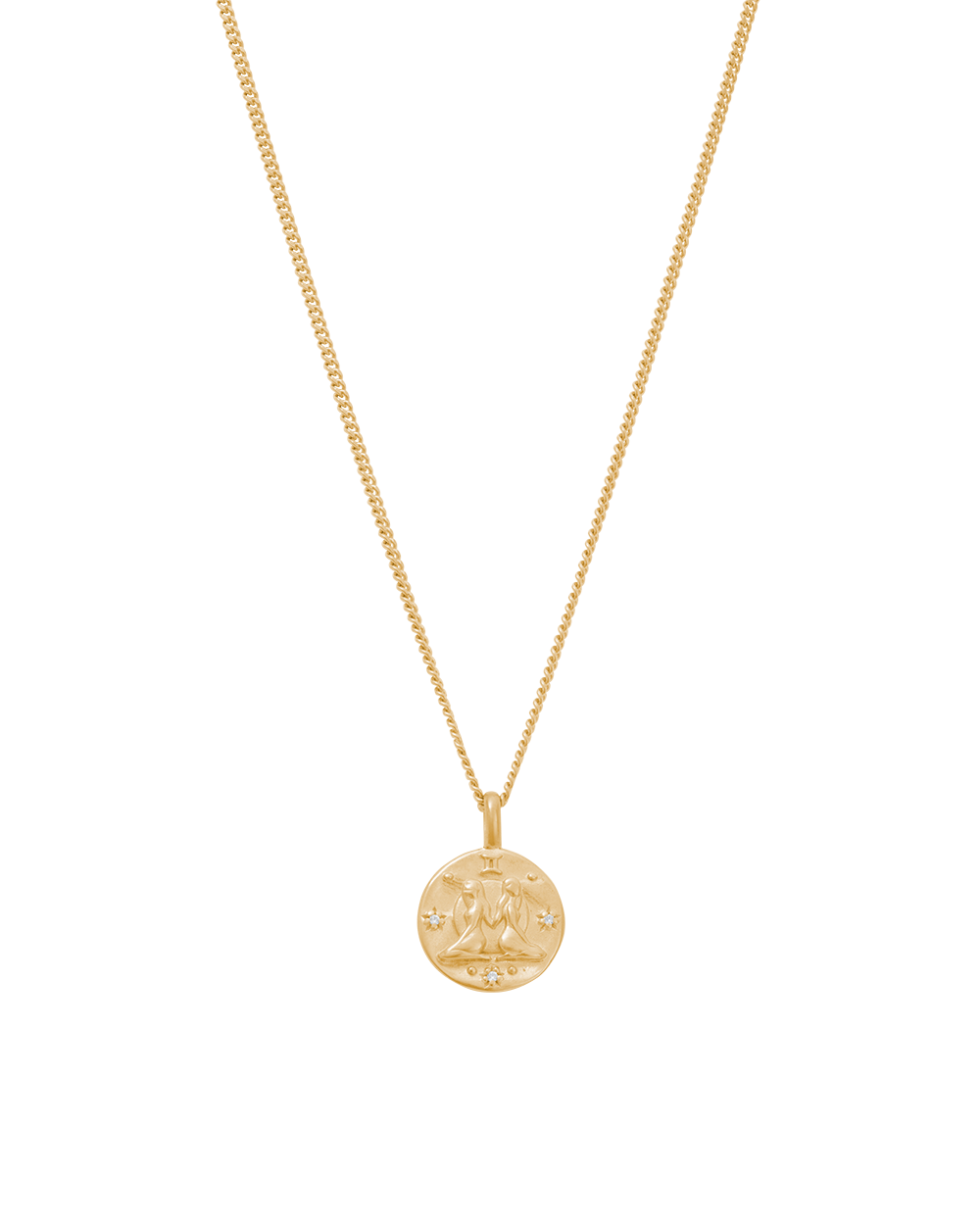 PETITE ZODIAC NECKLACE (18K GOLD VERMEIL)