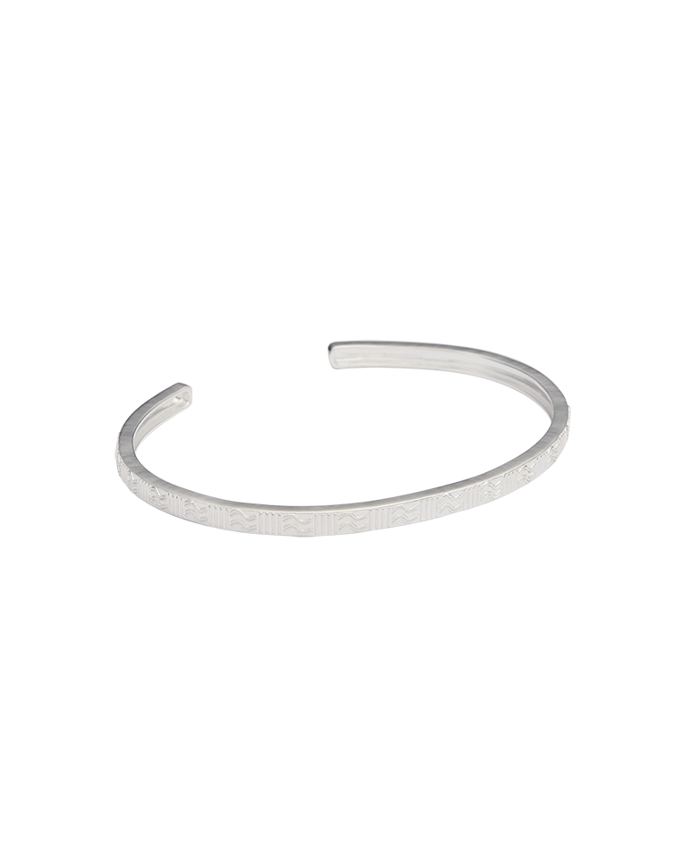 GLISTEN CUFF (STERLING SILVER)