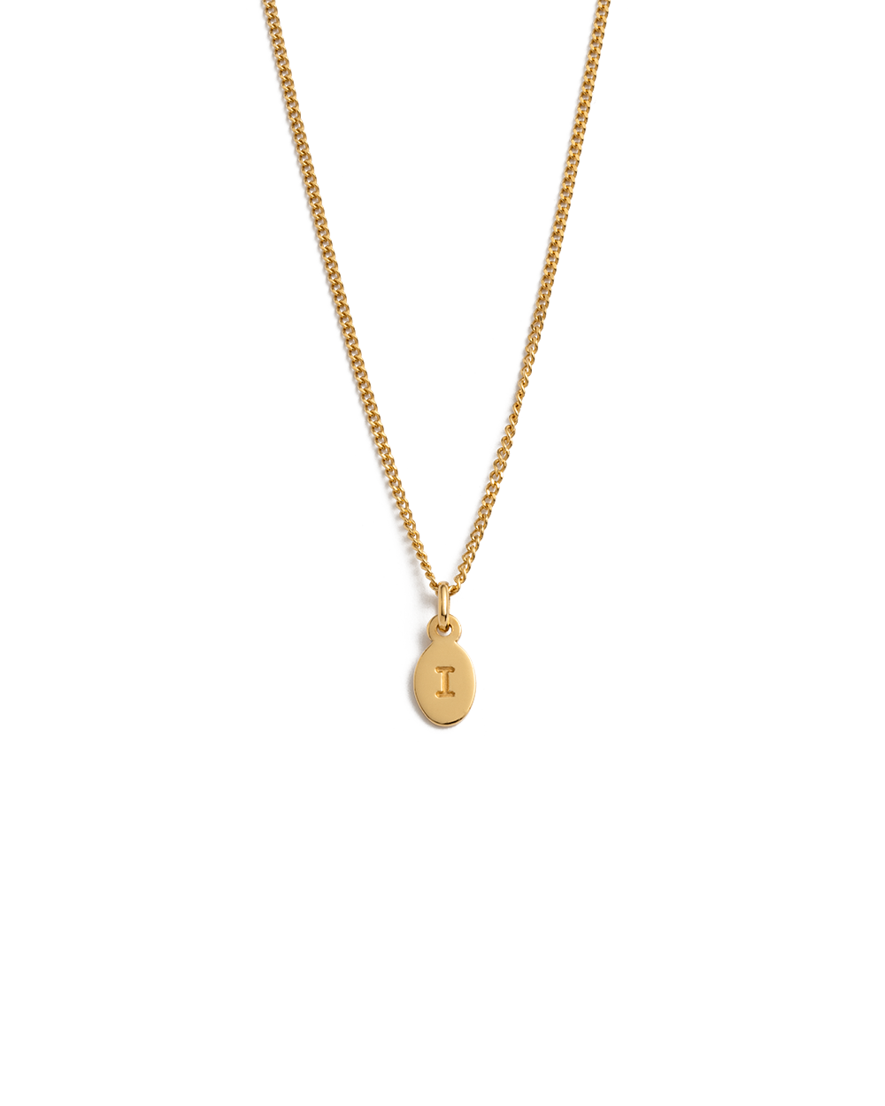 INITIAL NECKLACE A Z 18K GOLD VERMEIL KIRSTIN ASH New Zealand