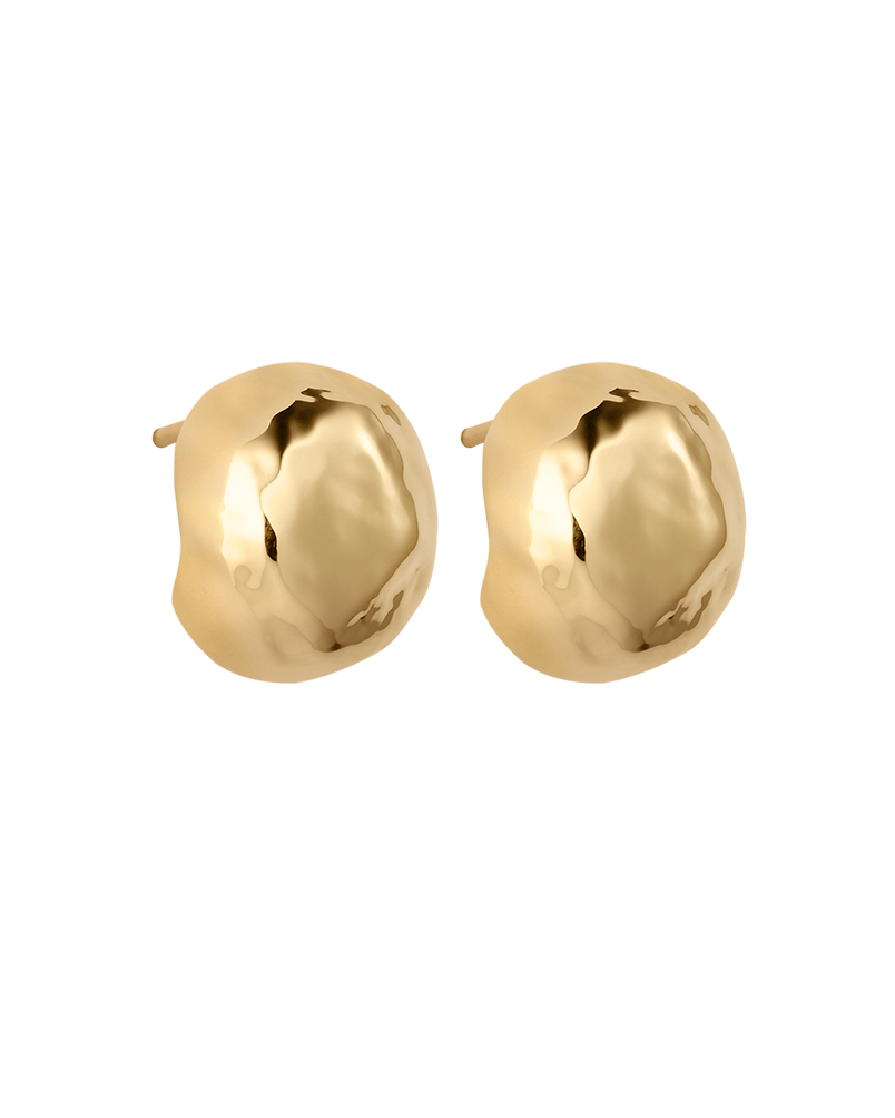 WITHIN MOTION OVERSIZED STUDS (18K GOLD PLATED)