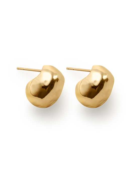 WITHIN MOTION OVERSIZED STUDS (18K GOLD PLATED)