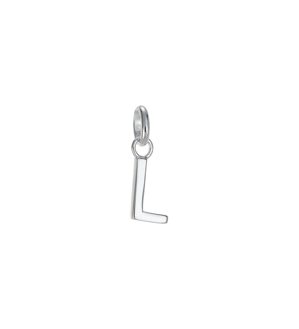 OUTLINE INITIAL A-Z (STERLING SILVER) IMAGE 17